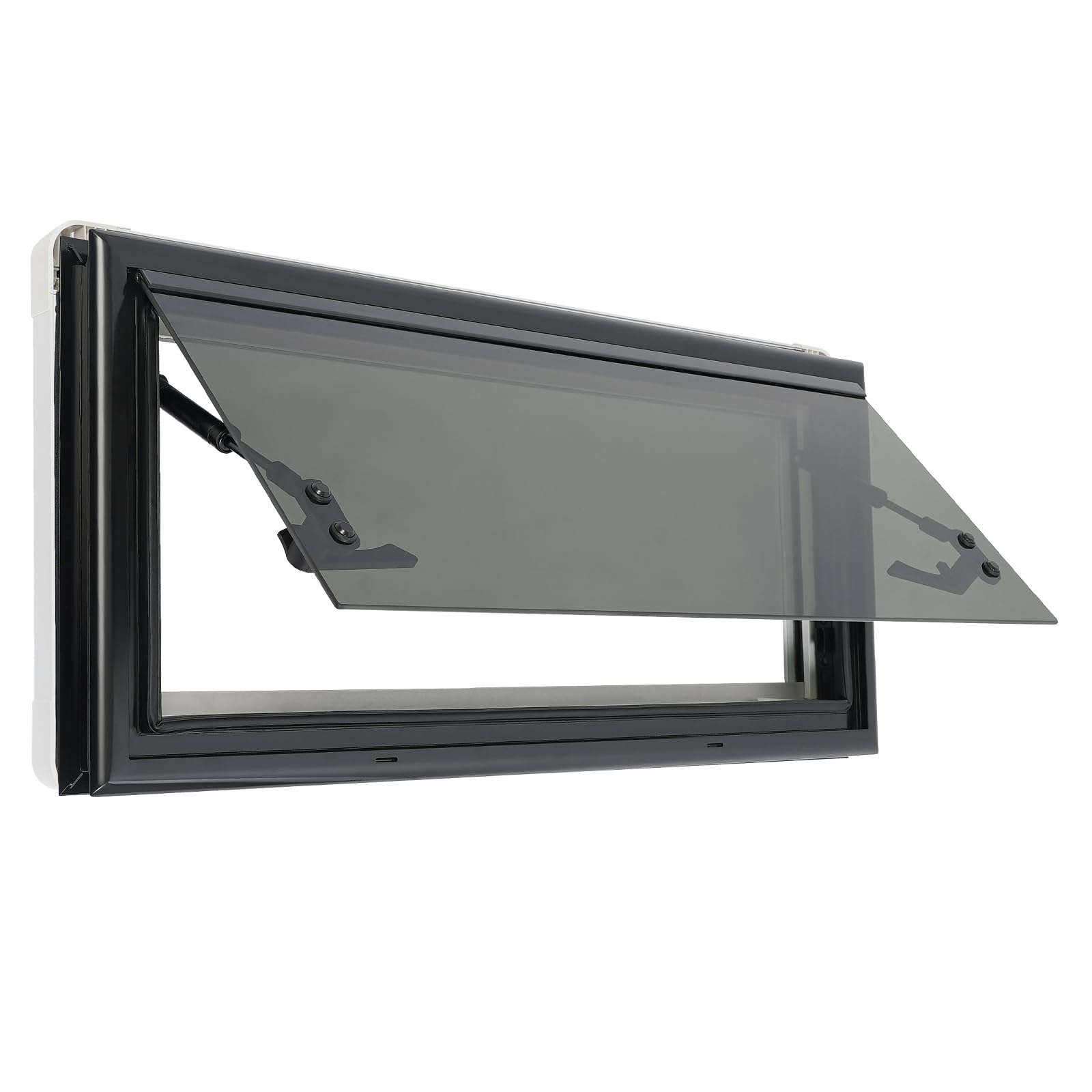 Wohnmobil Fenster Wohnwagen Fenster, Wohnmobil Fenster Seitenfenster mit Schirm und Sonnenblende, Camper Wohnmobilfenster Externes Push Fenster für Wohnwagen, Wohnmobile, Reisemobile (700x300mm) von Areao