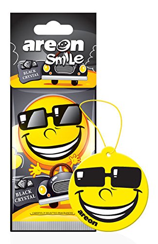 areon Smile Design Auto-Lufterfrischer schwarz Cristal (5?St?ck) von Areon Car Parfume