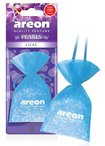 Areon Pearls Auto-Lufterfrischer, Duft: Fliederfarben, hochwertig, für Zuhause, Büro, 3 Stück von Areon Pearls