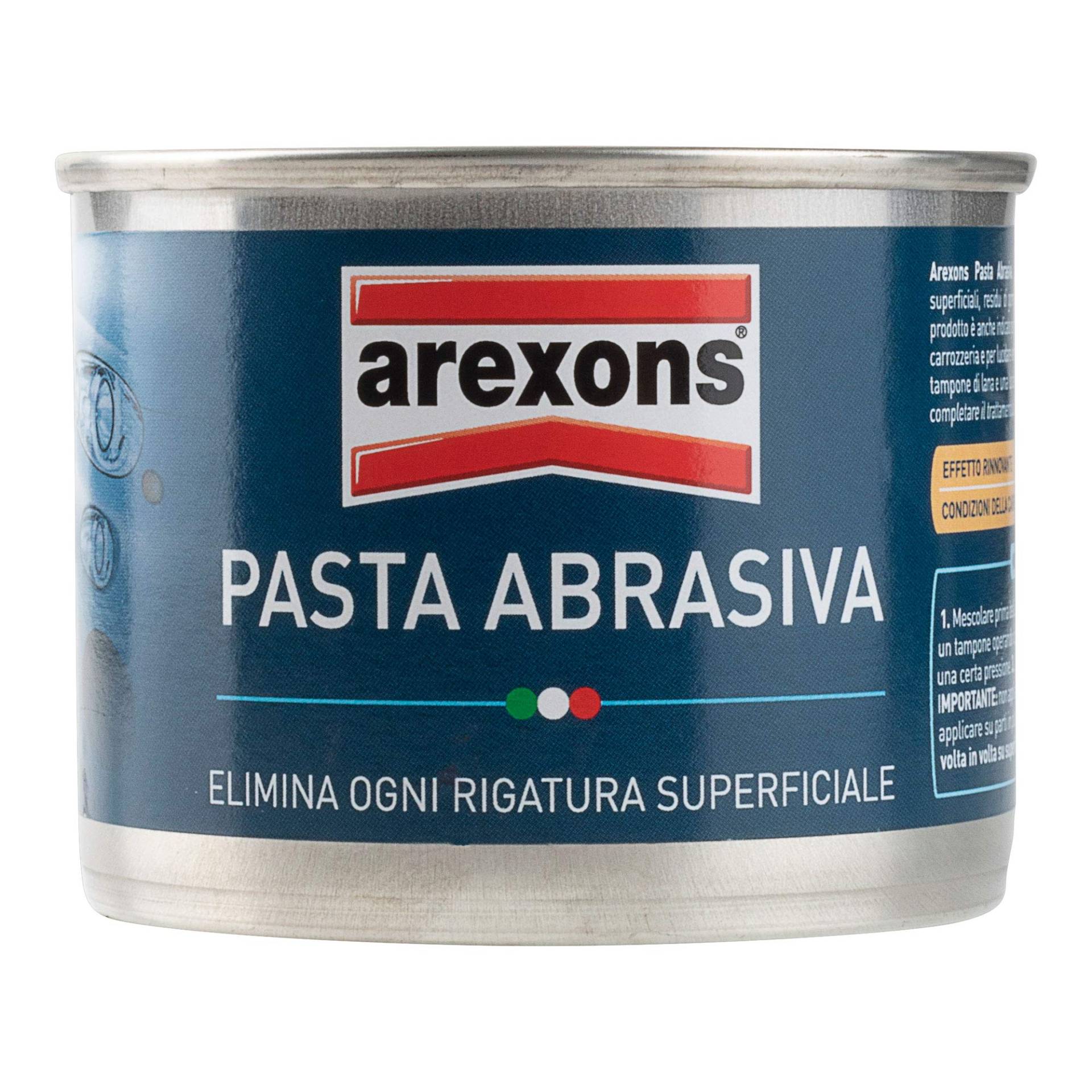 AREXONS ABRASIVA 150 ml Schleifpaste zur Entfernung von Kratzern für Auto-Wartung, Schleifpaste, Auto-Kratzer, Schleifpaste und Oberflächenlinien durch kleine Stöße von Arexons
