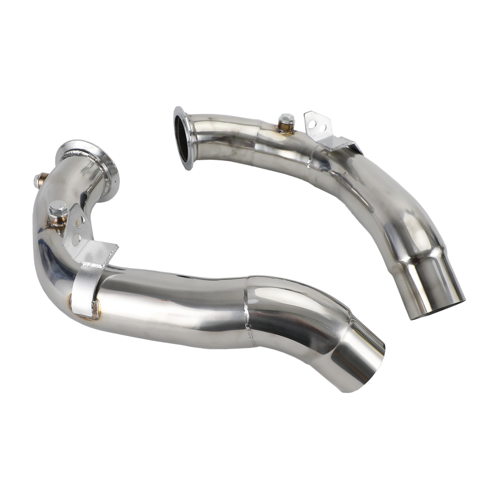 Areyourshop 3 Zoll Katless Downpipes Sportabgasanlage Edelstahl Für BMW M5 F10 M6 F12 F06 S63 Motor 2011-2018 Leistungssteigerung Tuning Downpipe Areyourshop 3 Zoll Katless Downpipes Sportabgasanlage Edelstahl Für BMW M5 F10 M6 F12 F06 S63 Motor 2011-2018 Leistungssteigerung Tuning Downpipe von Areyourshop