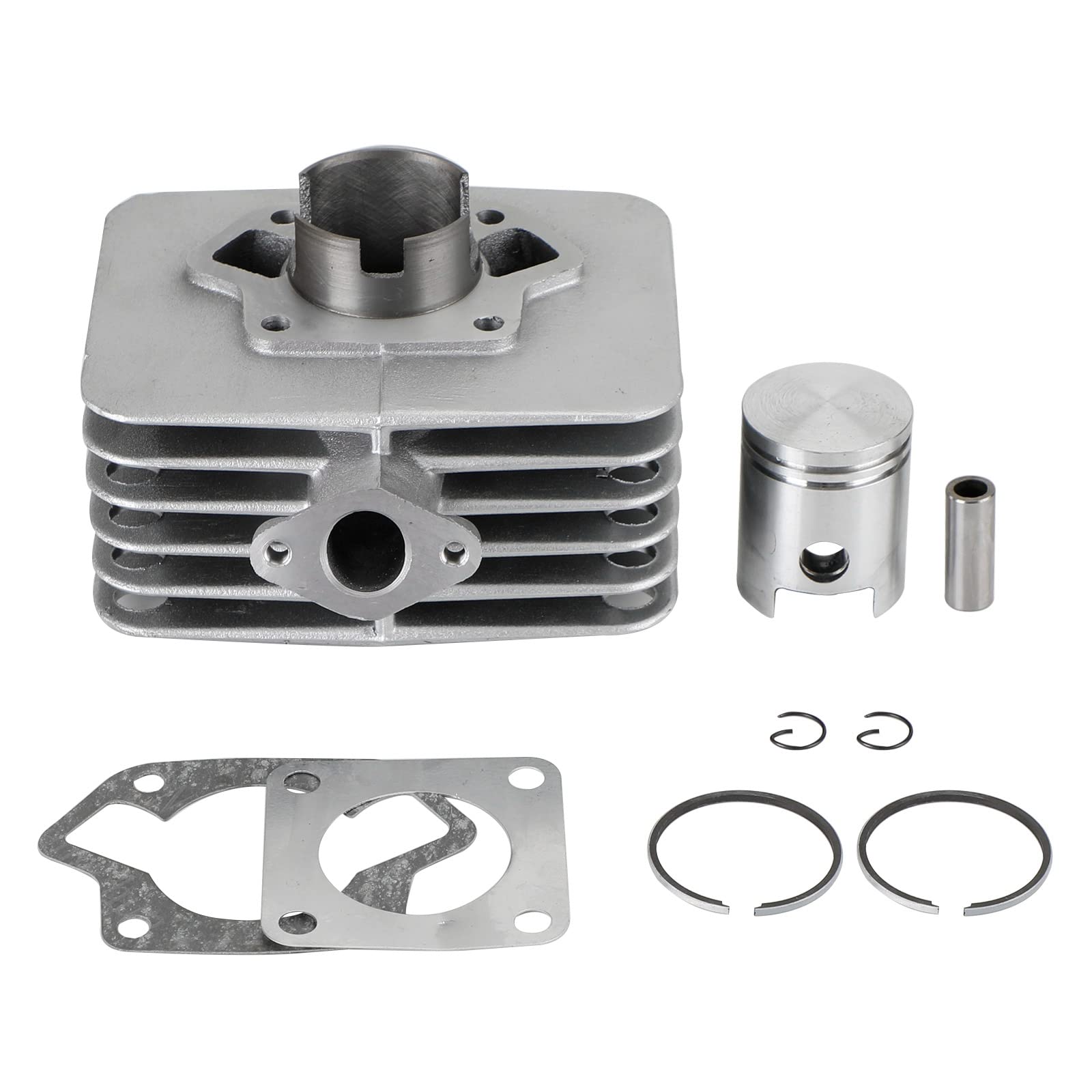 Areyourshop 41mm Motor Zylinder Kolben Dichtungsset Big Bore Kit 60cc für Simson S51, SR50, KR51 Schwalbe - Premium Leistungs-Upgrad Areyourshop 41mm Motor Zylinder Kolben Dichtungsset Big Bore Kit 60cc für Simson S51, SR50, KR51 Schwalbe - Premium Leistungs-Upgrad von Areyourshop
