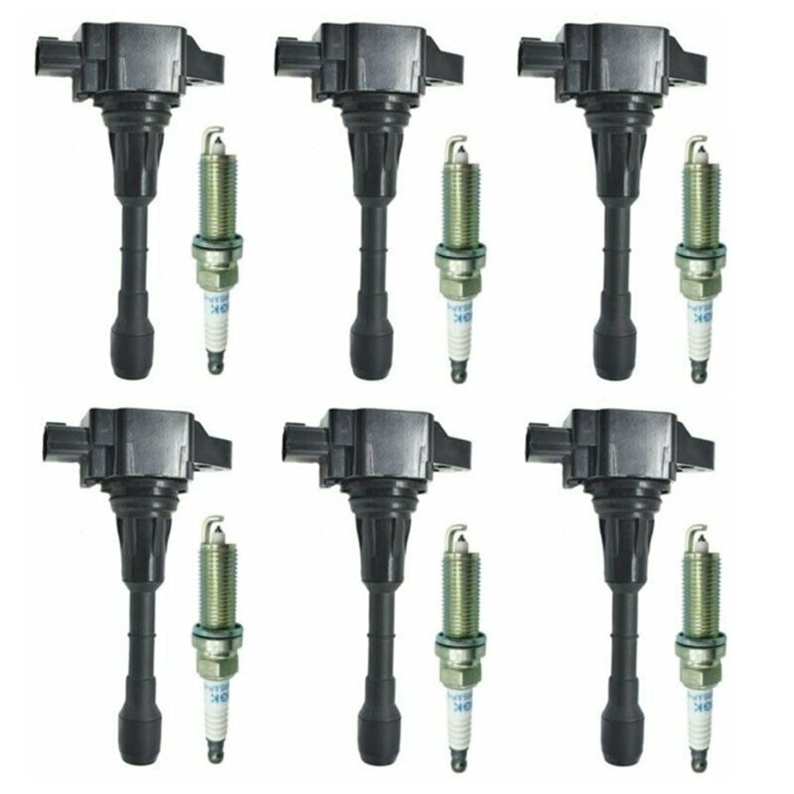 Areyourshop 6 Ignition coil+6 Spark Plug UF550 Fit for Infiniti G25 Fit for Nissan Maxima 3.5 V6 09-19 Areyourshop 6 Ignition coil+6 Spark Plug UF550 Fit for Infiniti G25 Fit for Nissan Maxima 3.5 V6 09-19 von Areyourshop