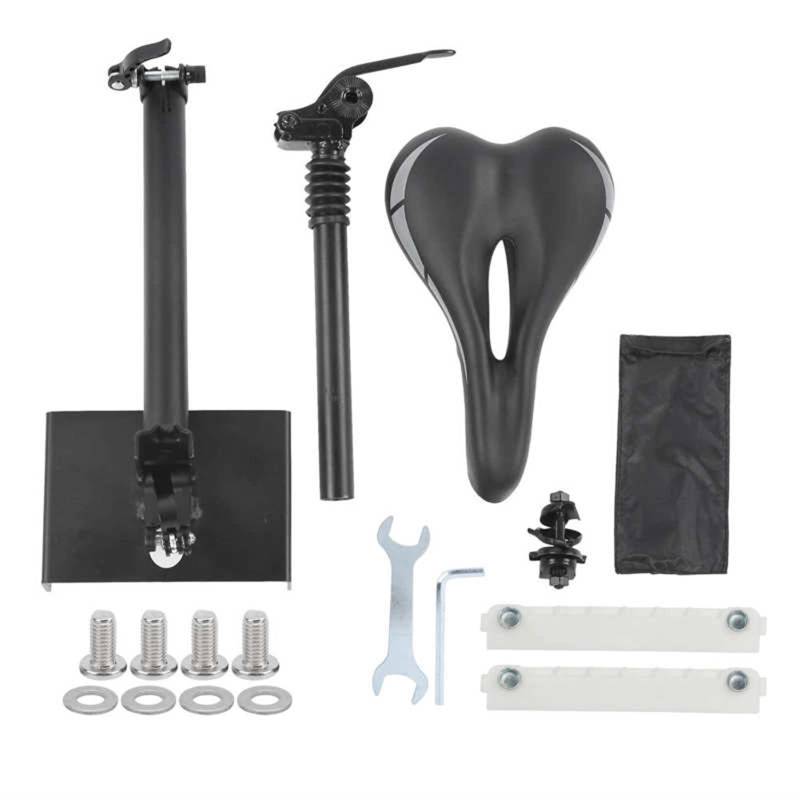 Areyourshop Faltbarer Elektroroller Sitz Verstellbarer Skateboard Sattel für NINEBOT G30 MAX Gemeinsam,Elektroroller Sitzsattel Sitz Ersatzzubehör von Areyourshop