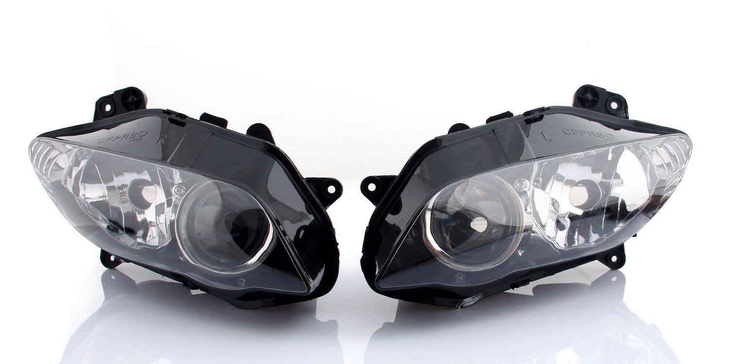 Areyourshop Front Headlight Grille Headlamp Protector Clear Fit für Yamaha YZF R1 1000 04-06 05 Areyourshop Front Headlight Grille Headlamp Protector Clear Fit für Yamaha YZF R1 1000 04-06 05 von Areyourshop
