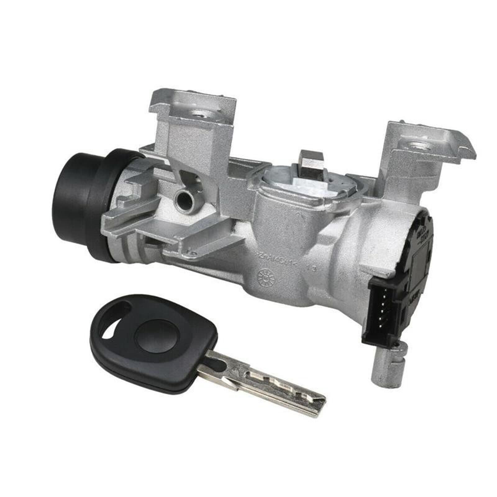 Areyourshop Ignition Switch With Lock Cylinder Key Fit for VW Golf SEAT 1K0905851B von Areyourshop