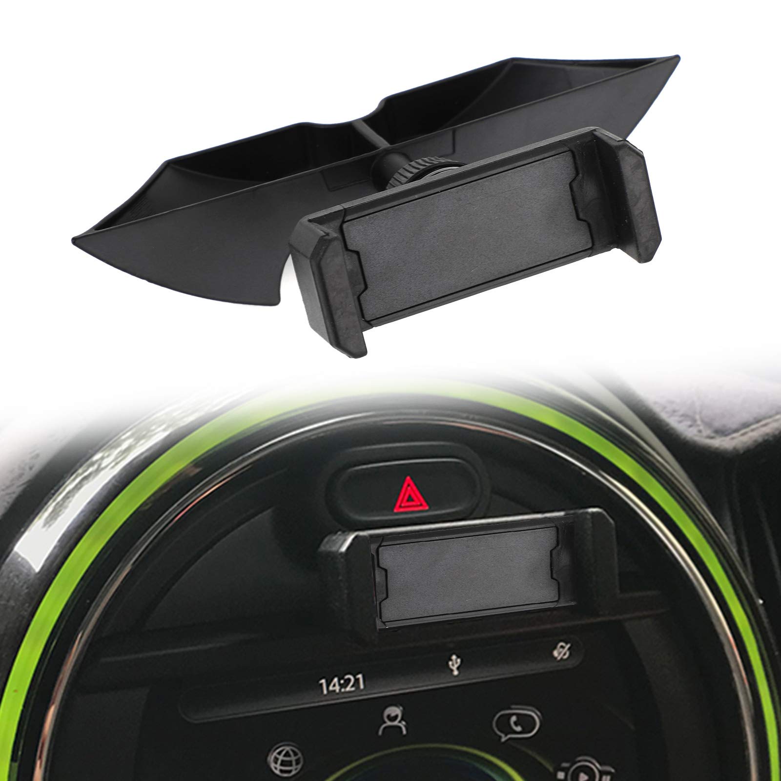 Areyourshop KFZ-Armaturenbrett-Halterung für BMW Mini Cooper F54, F55, F60 & Smartphone Areyourshop KFZ-Armaturenbrett-Halterung für BMW Mini Cooper F54, F55, F60 & Smartphone von Areyourshop