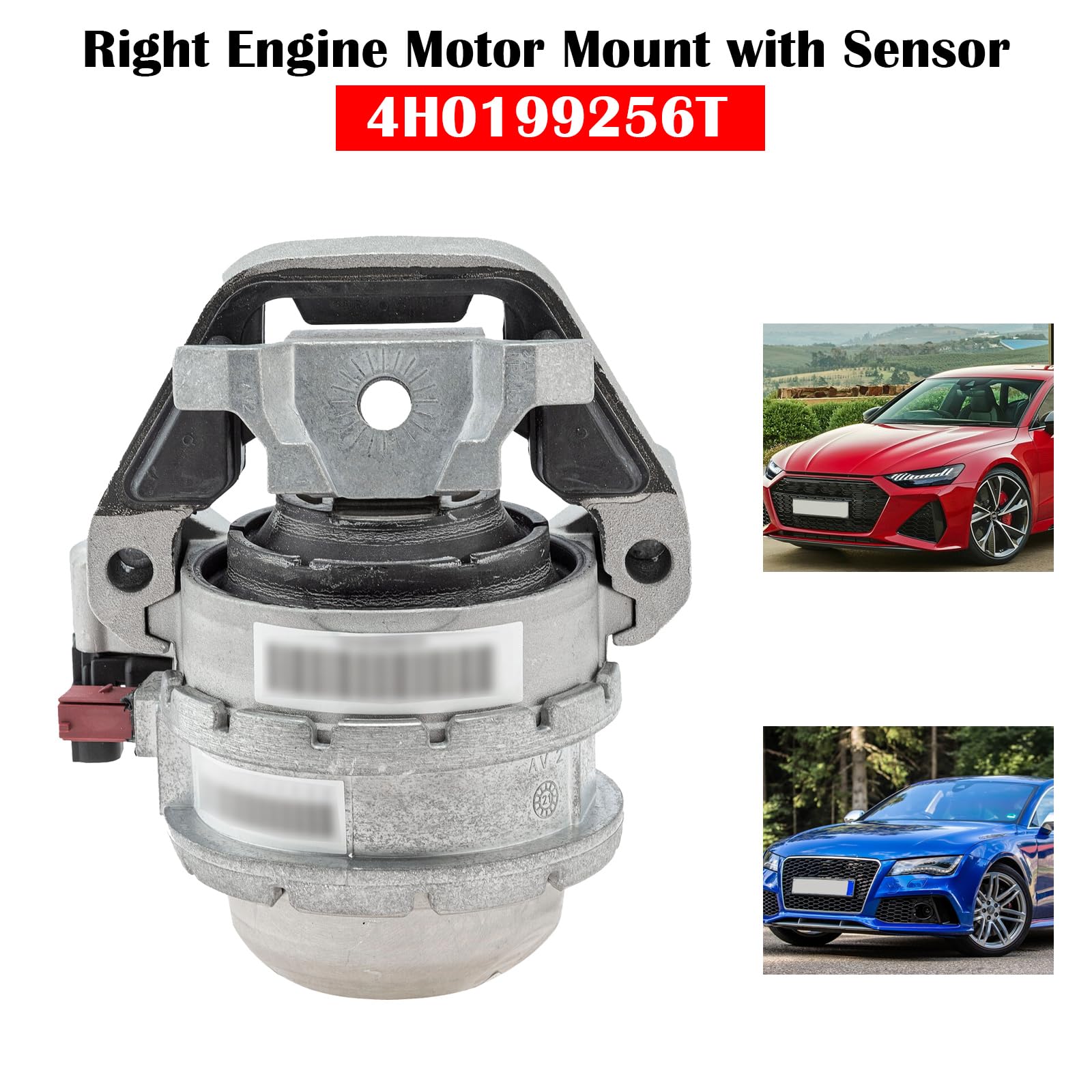 Areyourshop Motorlager rechts mit Sensor 4H0199256T Fit for Audi S6 RS6 S7 RS7 4.0L V8, 2013-2018 – Robustes Motorhalterung Ersatzteil, OEM 4H0 199 256T Areyourshop Motorlager rechts mit Sensor 4H0199256T Fit for Audi S6 RS6 S7 RS7 4.0L V8, 2013-2018 – Robustes Motorhalterung Ersatzteil, OEM 4H0 199 256T von Areyourshop
