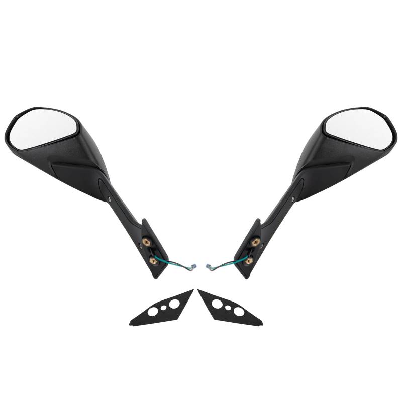 Areyourshop Rear View Mirror W/Turn Signals Fit für Ducati Panigale V2 V4 V4S V4R 2018-2022 von Areyourshop
