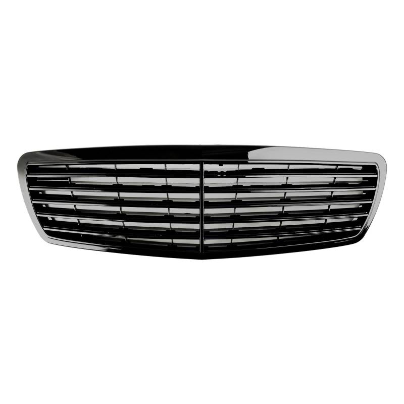 Areyourshop Schwarz Kühlergrill Sportgrill Passend Fit für Mercedes EKlasse W211 20022006 von Areyourshop