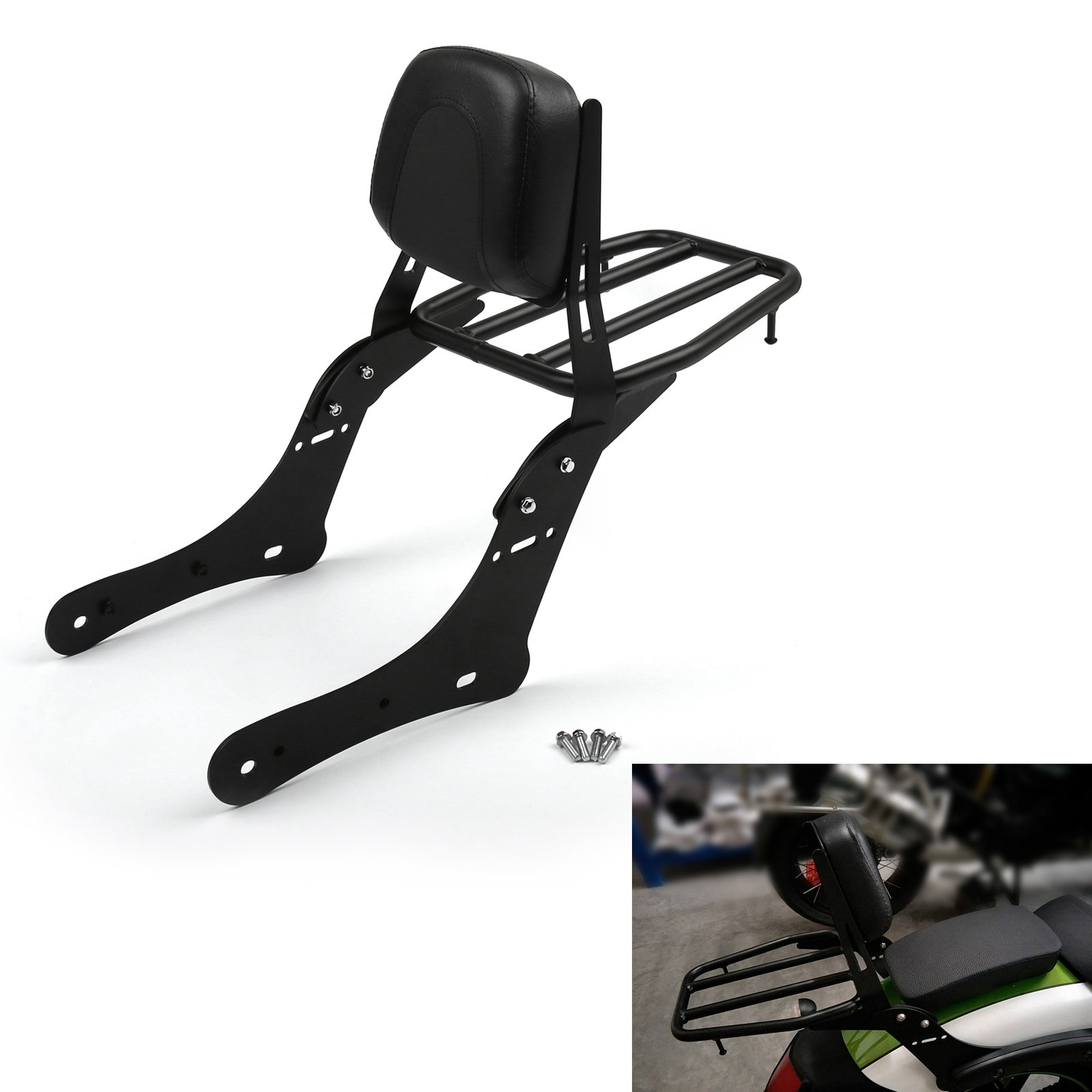 Areyourshop Sissy Bar-Rückenlehne mit Gepäckträger für Vulcan S 650 VN650 2015-2020 Areyourshop Sissy Bar-Rückenlehne mit Gepäckträger für Vulcan S 650 VN650 2015-2020 von Areyourshop