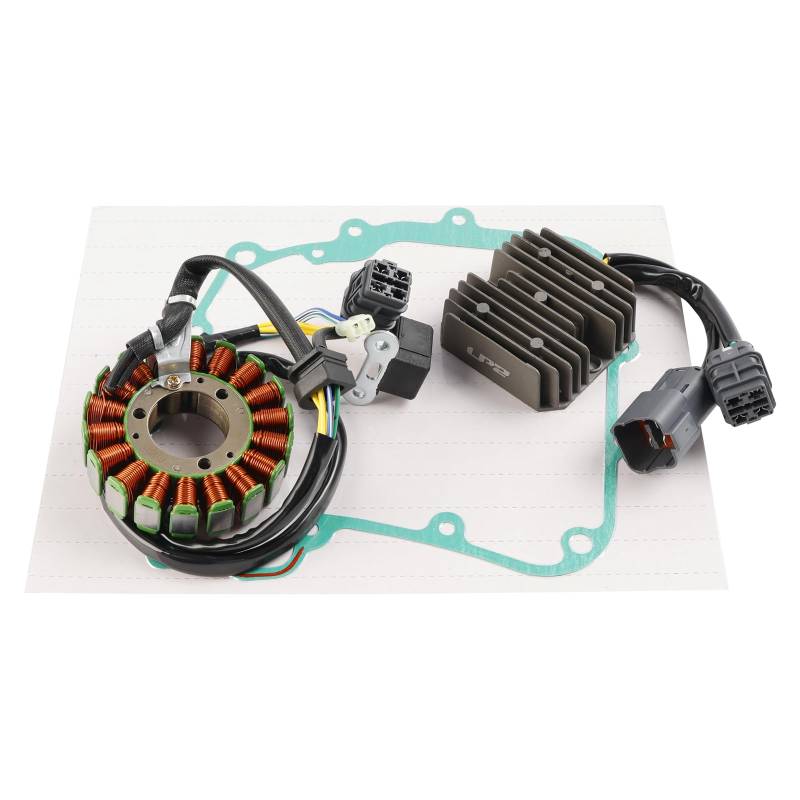 Areyourshop Stator Regulator Rectifier Gasket Fit für Kymco MAXXER250 KXR250 MXU250 Mongoose 250 von Areyourshop