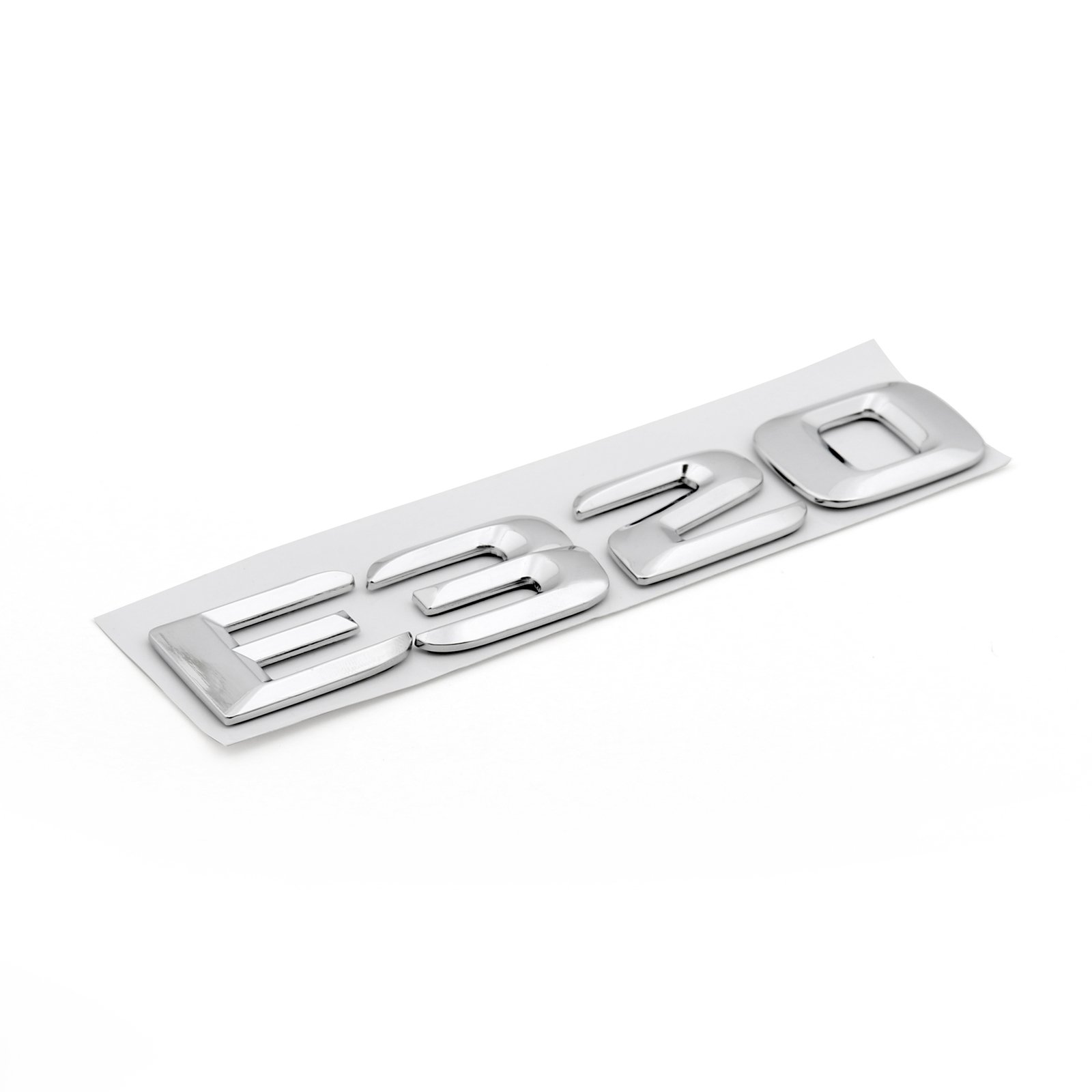 Areyourshop Trunk Rear Emblem Badge Letters E320 für W124 W210 W211 E320 Chrome von Areyourshop
