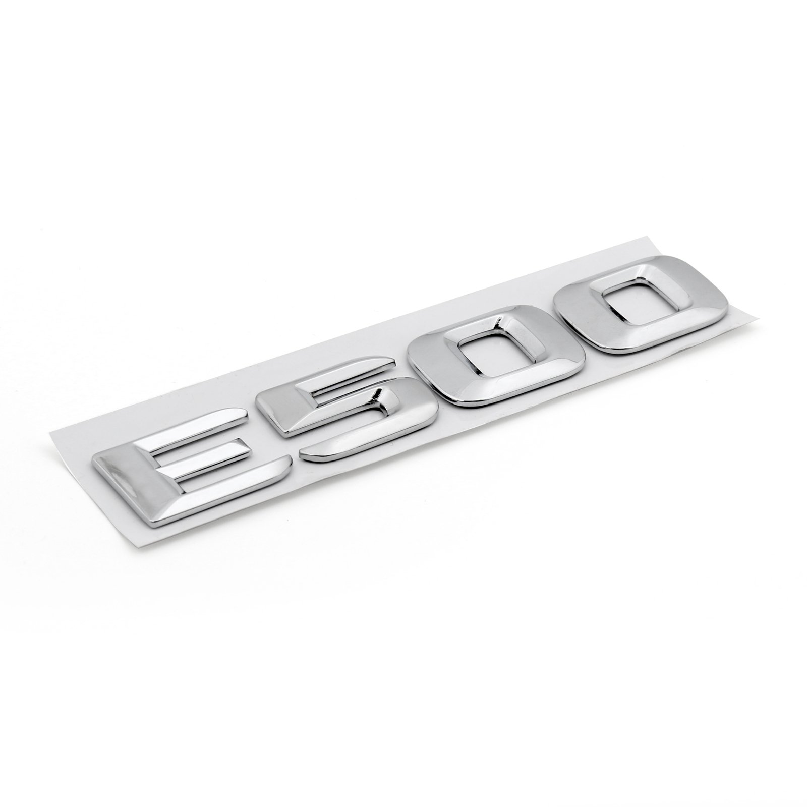 Areyourshop Trunk Rear Emblem Badge Letters E500 für E500 E Class Chrome von Areyourshop