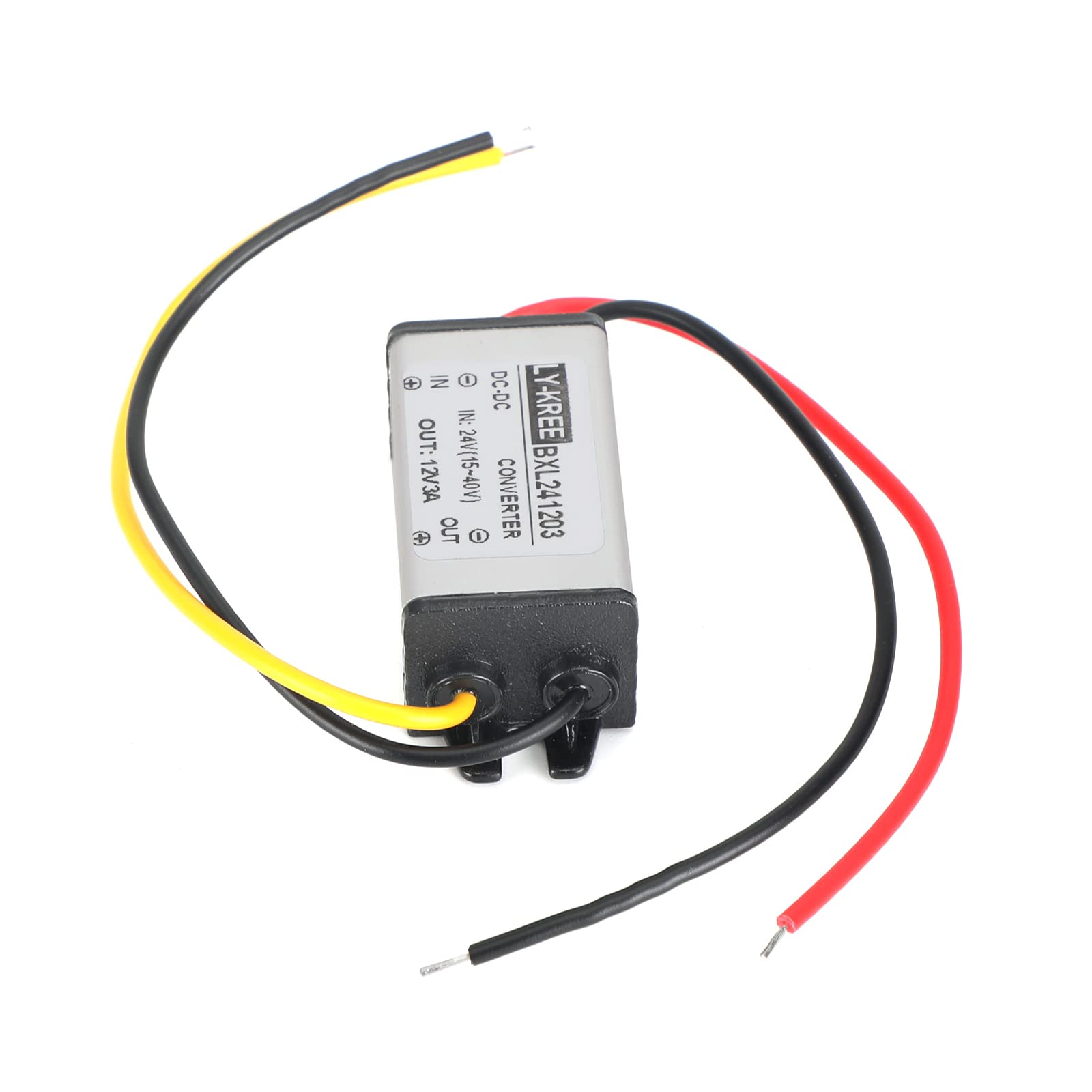 Areyourshop Wasserdichter DC 24V bis 12V Step Down DC/DC Regler Konverter 3A 36W Netzteilmodul Adapter Areyourshop Wasserdichter DC 24V bis 12V Step Down DC/DC Regler Konverter 3A 36W Netzteilmodul Adapter von Areyourshop