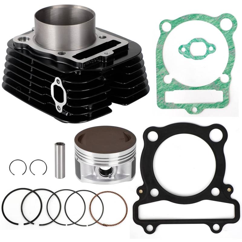 Areyourshop Zylinder Kolben Dichtungsset 83mm für Yamaha Big Bear Bruin Grizzly Moto-4 Raptor Warrior Wolverine 350 YFM350 YFM350ER YFM350FW YFM350FA YFM350FG YFM350FGI YFM350X YFM350R von Areyourshop