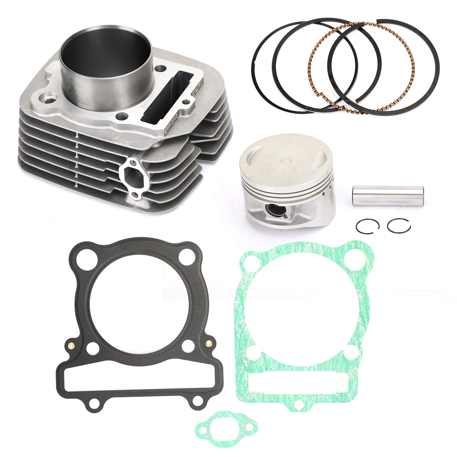 Zylinder Kolbenringe Top-End Kit 83mm Fit für Yamaha Big Bear, Grizzly, Warrior, Raptor, Wolverine, Bruin 350 – Hochleistungsmaterial, Komplettset, Einfache Installation, Passgenau Zylinder Kolbenringe Top-End Kit 83mm Fit für Yamaha Big Bear, Grizzly, Warrior, Raptor, Wolverine, Bruin 350 – Hochleistungsmaterial, Komplettset, Einfache Installation, Passgenau von Areyourshop