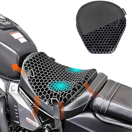 AriKroii Motorrad Sitzkissen Faltbares, nimmt Innovative Gel-Kissen-Stoßdämpfungs-Sitzschutzvorrichtung an, die physisch atmungsaktiv und komfortabel für eine Lange Zeit ist AriKroii Motorrad Sitzkissen Faltbares, nimmt Innovative Gel-Kissen-Stoßdämpfungs-Sitzschutzvorrichtung an, die physisch atmungsaktiv und komfortabel für eine Lange Zeit ist von AriKroii