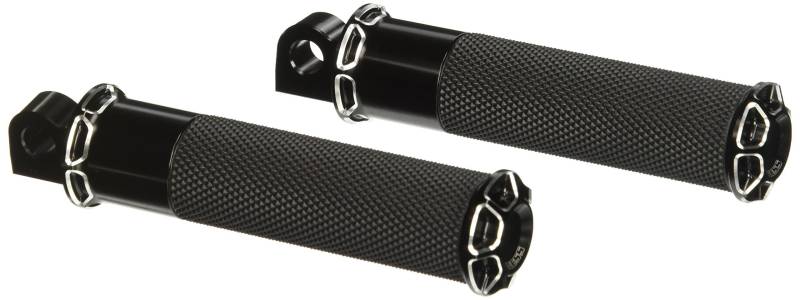 Arlen Ness 07-929 Fusions-Fußrasten und Schaltknauf, Schwarz von Arlen Ness