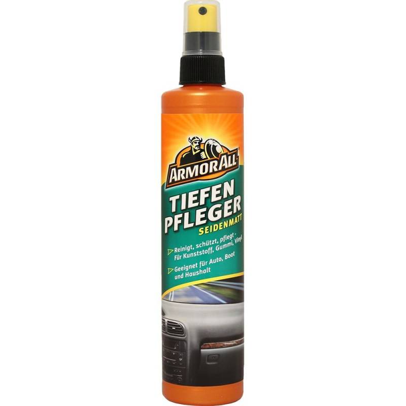ARMOR ALL Kunststoff-Tiefenpfleger seidenmatt 300 ml für Vinyl, Gummi, behandeltes Leder, versiegeltes Holz u.v.m, Orange (Orange) von Armor All