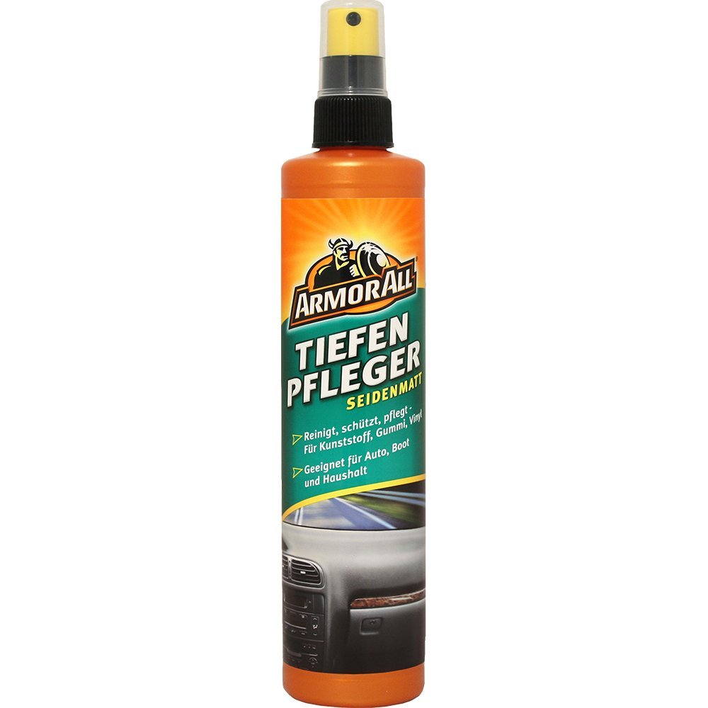 ARMOR ALL Kunststoff-Tiefenpfleger seidenmatt 300 ml für Vinyl, Gummi, behandeltes Leder, versiegeltes Holz u.v.m, Orange (Orange) ARMOR ALL Kunststoff-Tiefenpfleger seidenmatt 300 ml für Vinyl, Gummi, behandeltes Leder, versiegeltes Holz u.v.m, Orange (Orange) von Armor All