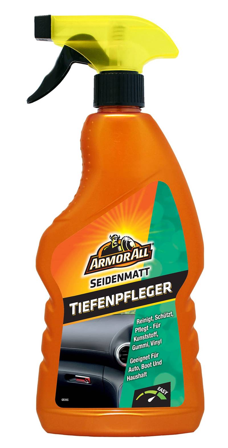 ARMOR ALL Kunststoff-Tiefenpfleger seidenmatt 500 ml für Vinyl, Gummi, behandeltes Leder, versiegeltes Holz u.v.m. von Armor All