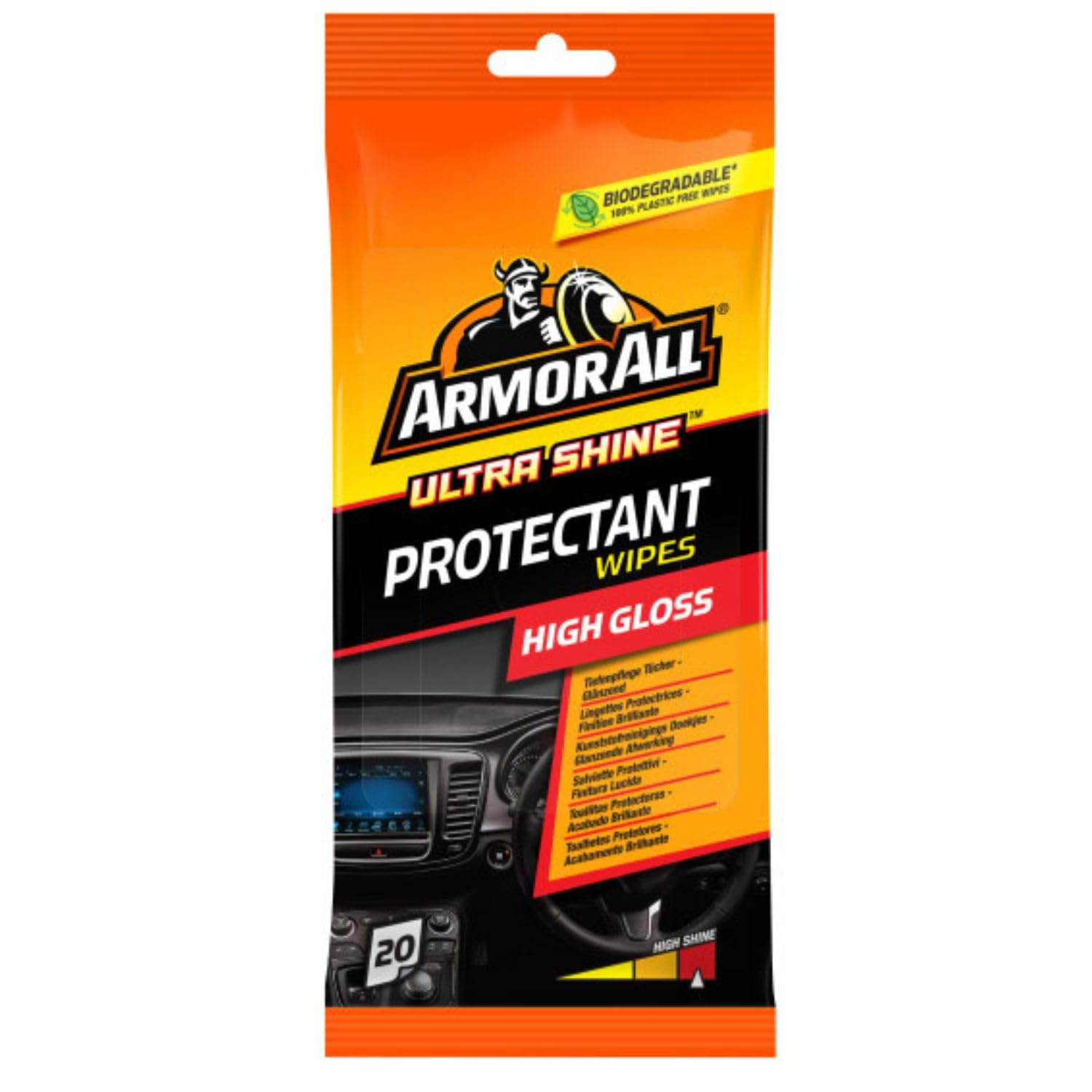 ARMOR ALL Kunststoffpflegetücher 20 Stk. Glänzend Dashboard Wipes Gloss Finish, 36020L ARMOR ALL Kunststoffpflegetücher 20 Stk. Glänzend Dashboard Wipes Gloss Finish, 36020L von Armor All