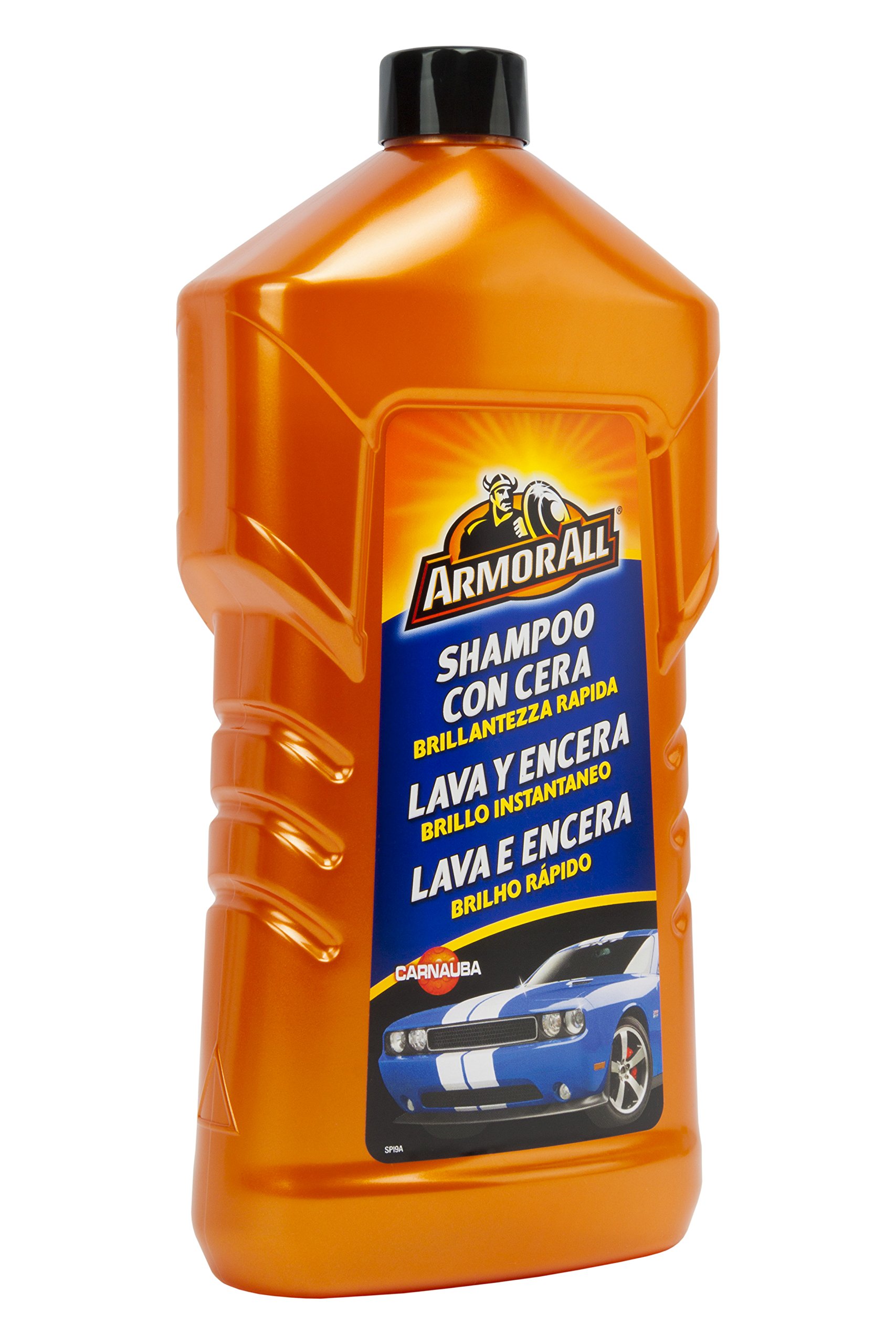ARMOR ALL 24001L Wash und Wachs Speed Shine Car Shampoo, 1000 ml von Armor All