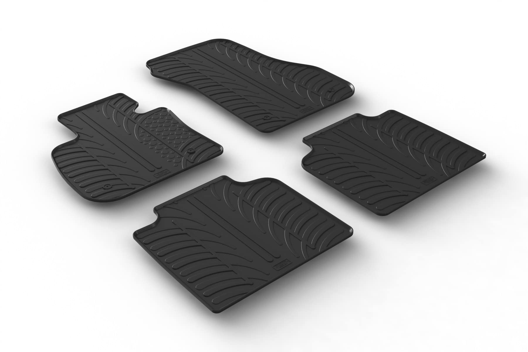 AROBA GL0496 Design Gummi Fußmatten kompatibel mit BMW 2er Gran Tourer F46 ab BJ. 06.2015> erhöhter Rand 4 TLG Farbe Schwarz Gummimatten Automatten passgenau AROBA GL0496 Design Gummi Fußmatten kompatibel mit BMW 2er Gran Tourer F46 ab BJ. 06.2015> erhöhter Rand 4 TLG Farbe Schwarz Gummimatten Automatten passgenau von AROBA