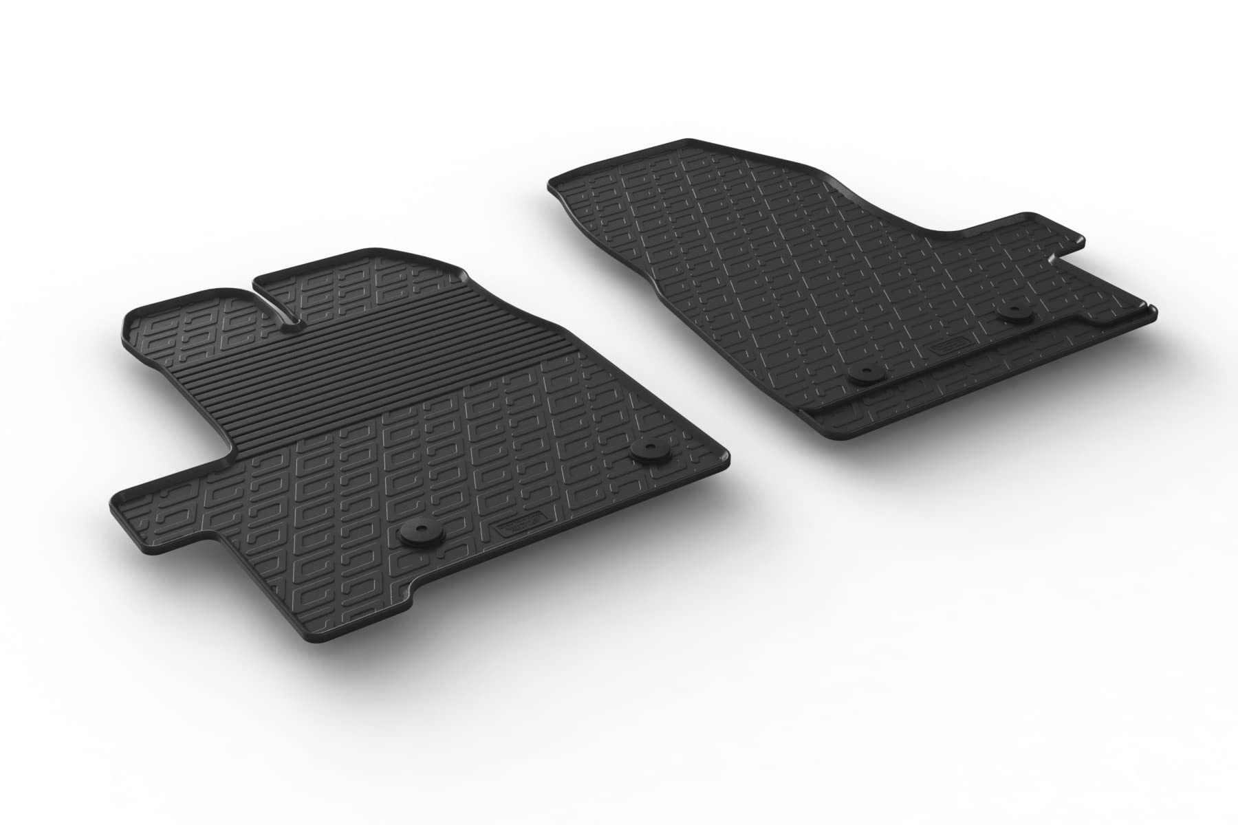 AROBA GL0559 Design Gummi Fußmatten kompatibel mit Ford Transit Custom Kastenwagen BJ. 01.2016-12.2017 erhöhter Rand 2 TLG Farbe Schwarz Gummimatten Automatten passgenau AROBA GL0559 Design Gummi Fußmatten kompatibel mit Ford Transit Custom Kastenwagen BJ. 01.2016-12.2017 erhöhter Rand 2 TLG Farbe Schwarz Gummimatten Automatten passgenau von AROBA