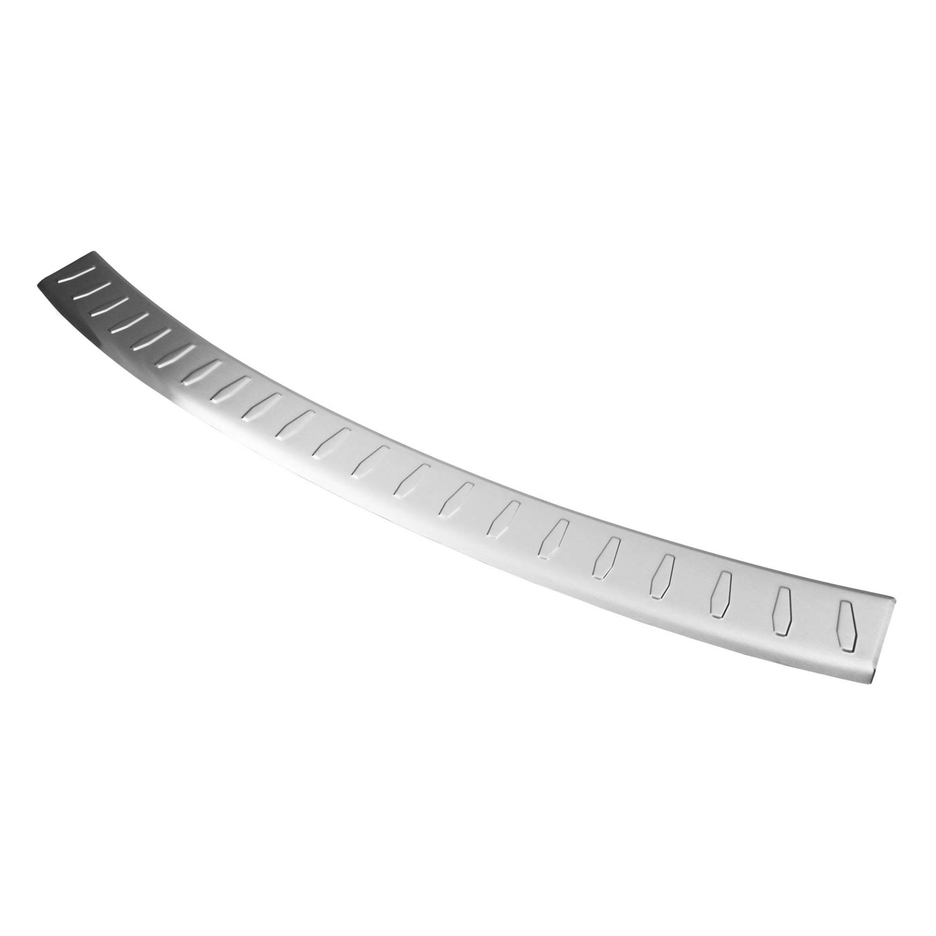 Aroba AR1146-BR Edelstahl Gebürstet Ladekantenschutz kompatibel mit Seat Leon ST Kombi BJ. 10.2013-3.2020 passgenau Abkantung Farbe Silber Aroba AR1146-BR Edelstahl Gebürstet Ladekantenschutz kompatibel mit Seat Leon ST Kombi BJ. 10.2013-3.2020 passgenau Abkantung Farbe Silber von AROBA