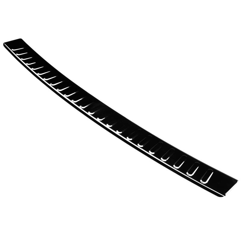 Aroba AR144-BL Edelstahl Schwarz Black Chrome Ladekantenschutz kompatibel mit BMW X3 F25 BJ. 11.2010-9.2017 passgenau Abkantung Farbe Schwarz-Anthrazit von AROBA