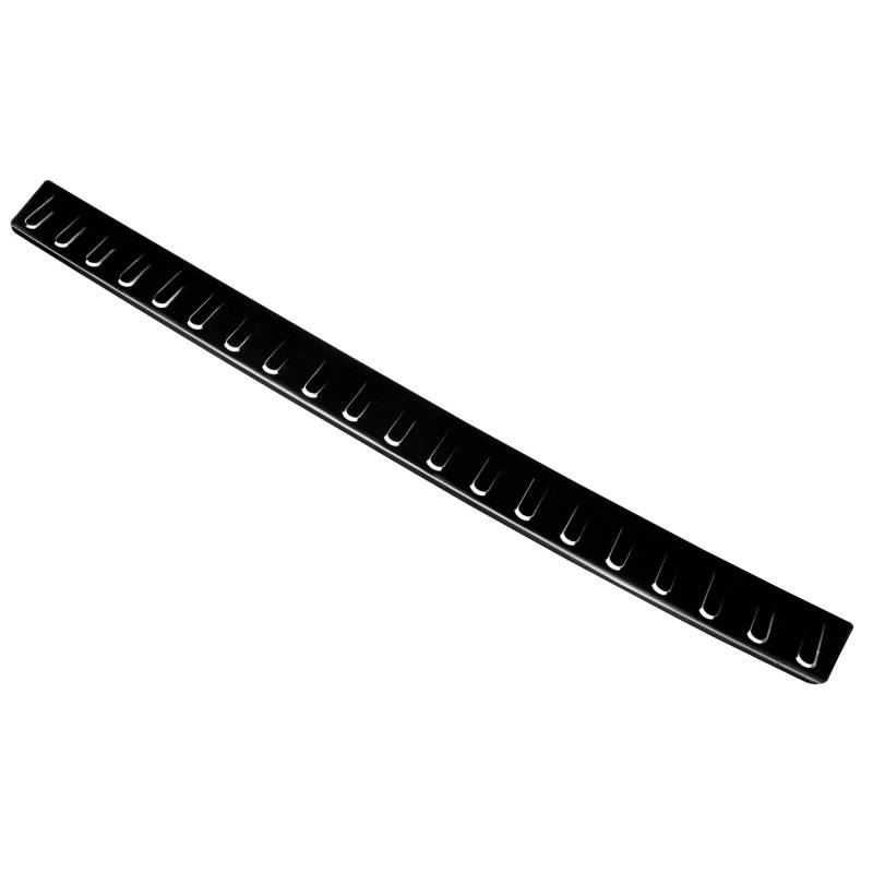 Aroba AR156-BL Edelstahl Schwarz Black Chrome Ladekantenschutz kompatibel mit BMW 4er Gran Coupe F36 ab BJ. 3.2014> passgenau Abkantung Farbe Schwarz-Anthrazit von AROBA
