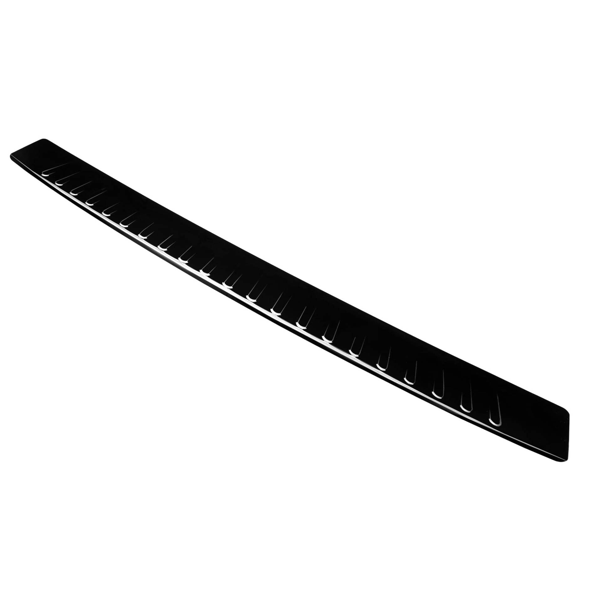 AROBA AR218-BL Edelstahl Schwarz Black Chrome Ladekantenschutz kompatibel mit Mini Countryman R60 BJ. 9.2010-11.2016 passgenau Abkantung Farbe Schwarz-Anthrazit von AROBA