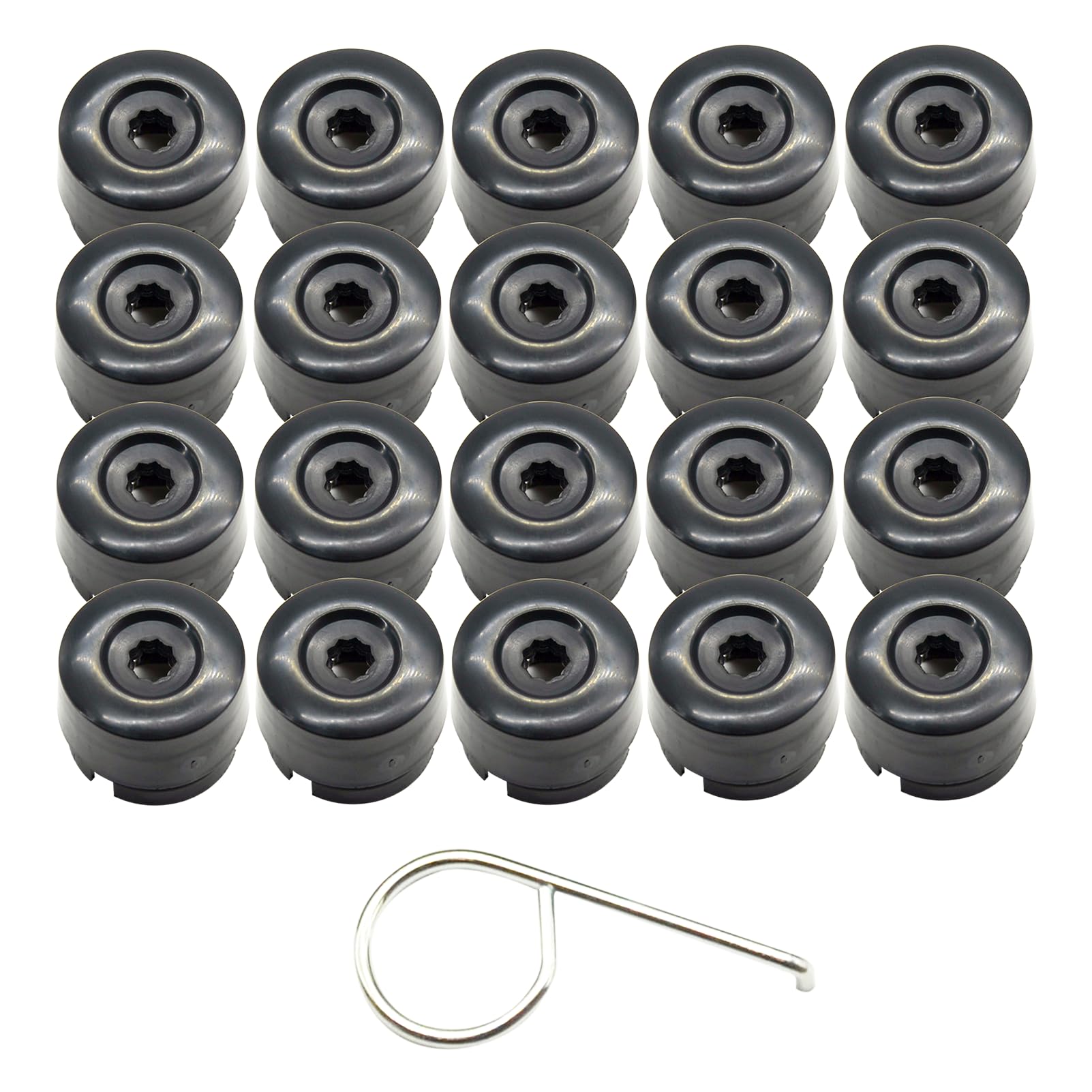 Arotzelox 20* radschraubenkappen 19mm für Transporter T5 T6 2003-2020 radmuttern kappen, Auto Radmutter Kappen, Radmutter Schraube Kopfabdeckung Kappen von Arotzelox