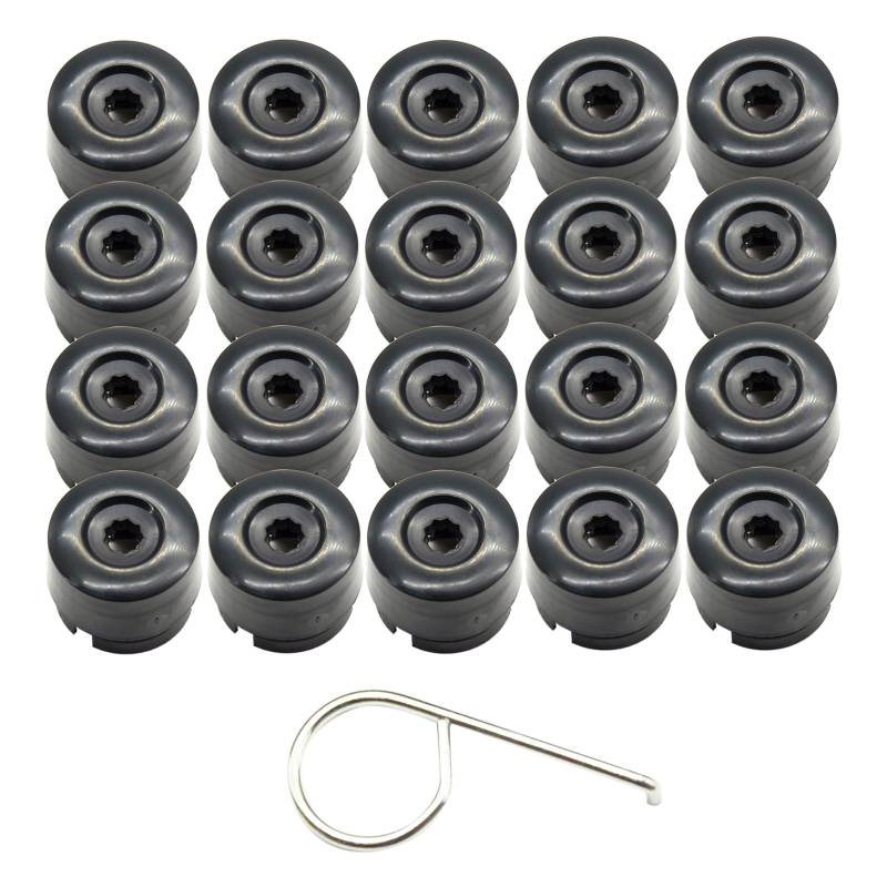 Arotzelox 20* radschraubenkappen 19mm für Transporter T5 T6 2003-2020 radmuttern kappen, Auto Radmutter Kappen, Radmutter Schraube Kopfabdeckung Kappen von Arotzelox