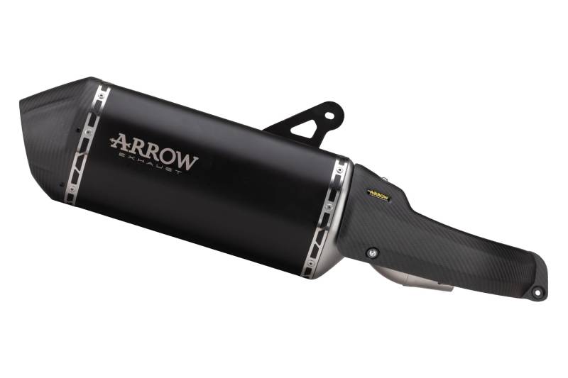 ARROW SONORA TITANIUM DARK" SILENCER WITH CARBY END CAP" H.D.1250 PAN AMERICA '20/22 HOMOLOGATED TITANIUM DARK SONORA SILENCER von Arrow