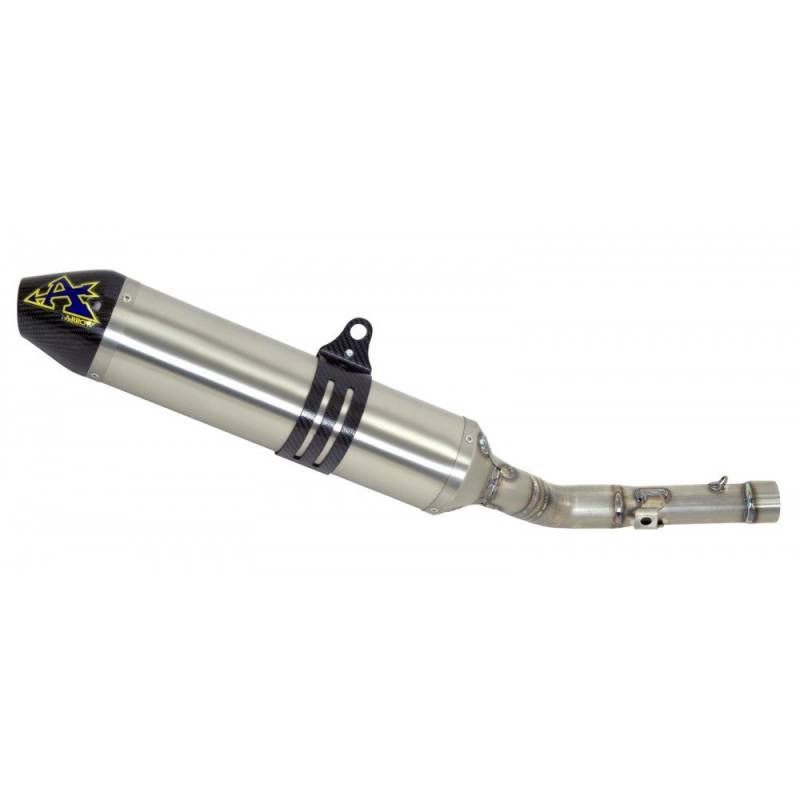 ARROW THUNDER ALUMINIUM SILENCER HONDA CRF 250 '17 HOMOLOGATED ALUMINIUM THUNDER SILENCER FOR ARROW LINK PIPES von Arrow
