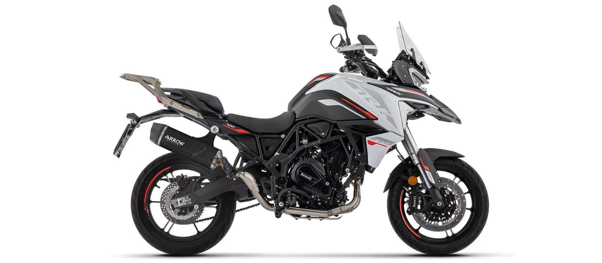 Sport Auspuff Arrow Indy Race EVO BLACK Benelli TRK 702 / X Bj.2023-2024 EURO5 eintragunsgfrei /+ABE Sport Auspuff Arrow Indy Race EVO BLACK Benelli TRK 702 / X Bj.2023-2024 EURO5 eintragunsgfrei /+ABE von Arrow