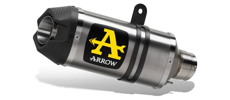 Sport Auspuff Arrow Indy Race Komplettanlage TITAN Kawasaki Z 650 Bj.2021-2023 EURO5 eintragungsfrei von Arrow