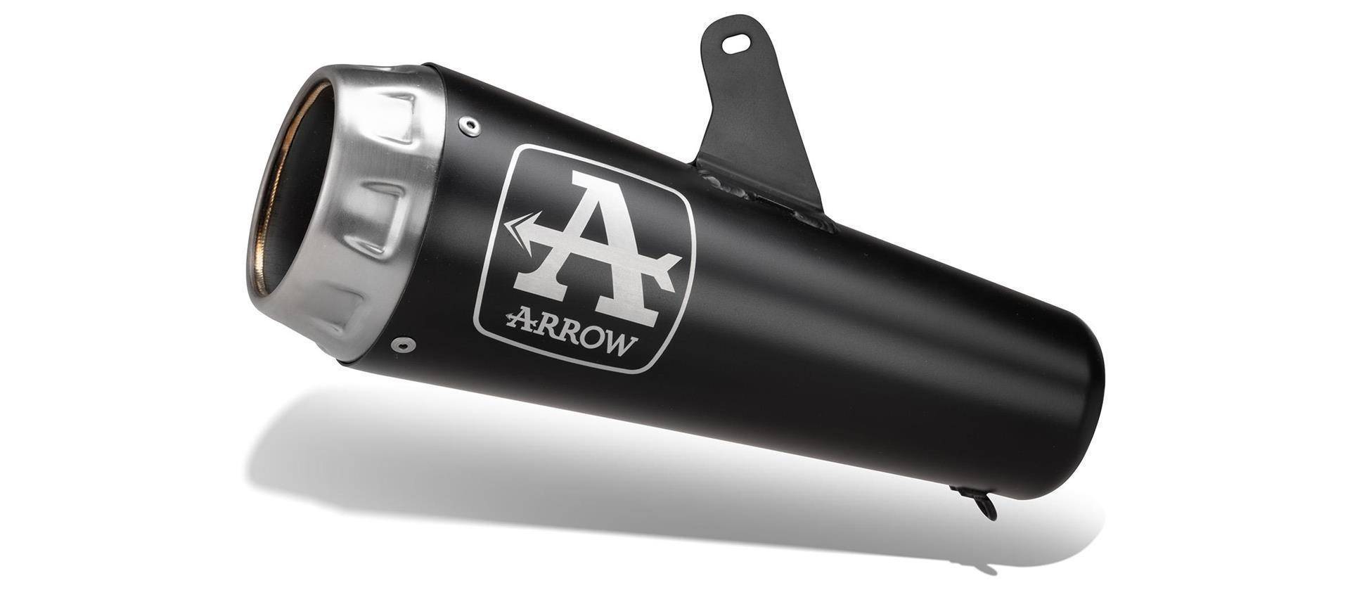 Sport Auspuff Arrow Pro-Race BLACK Triumph Scrambler 400 X Bj.2024-2025 EURO5+/ABE eintragungsfrei Sport Auspuff Arrow Pro-Race BLACK Triumph Scrambler 400 X Bj.2024-2025 EURO5+/ABE eintragungsfrei von Arrow
