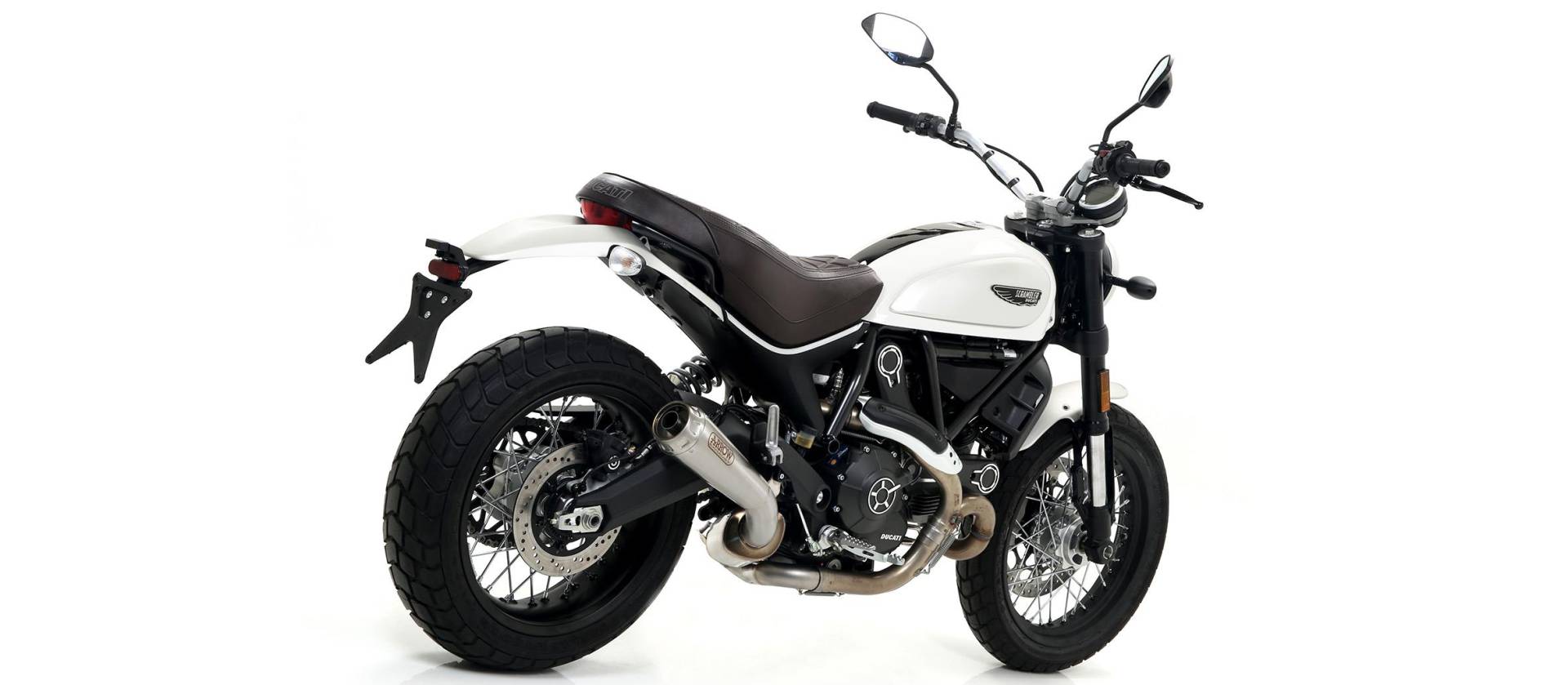 Sport Auspuff Arrow ProRace Edelstahl Ducati Scrambler 800 Classic/Cafe Racer Bj.2017-2020 EURO4 ABE Sport Auspuff Arrow ProRace Edelstahl Ducati Scrambler 800 Classic/Cafe Racer Bj.2017-2020 EURO4 ABE von Arrow