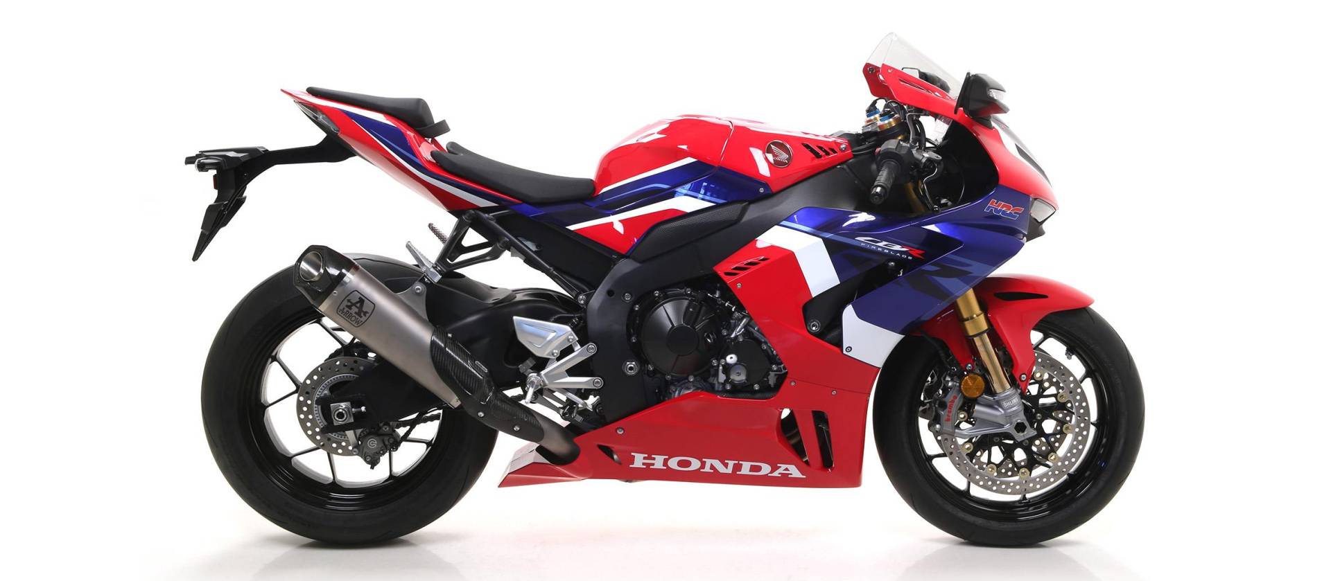 Sport Auspuff Arrow Works Titan mit Carbonendkappe Honda CBR 1000 RR-R Bj. 2020-2023 SC82 EURO-5 ABE Sport Auspuff Arrow Works Titan mit Carbonendkappe Honda CBR 1000 RR-R Bj. 2020-2023 SC82 EURO-5 ABE von Arrow