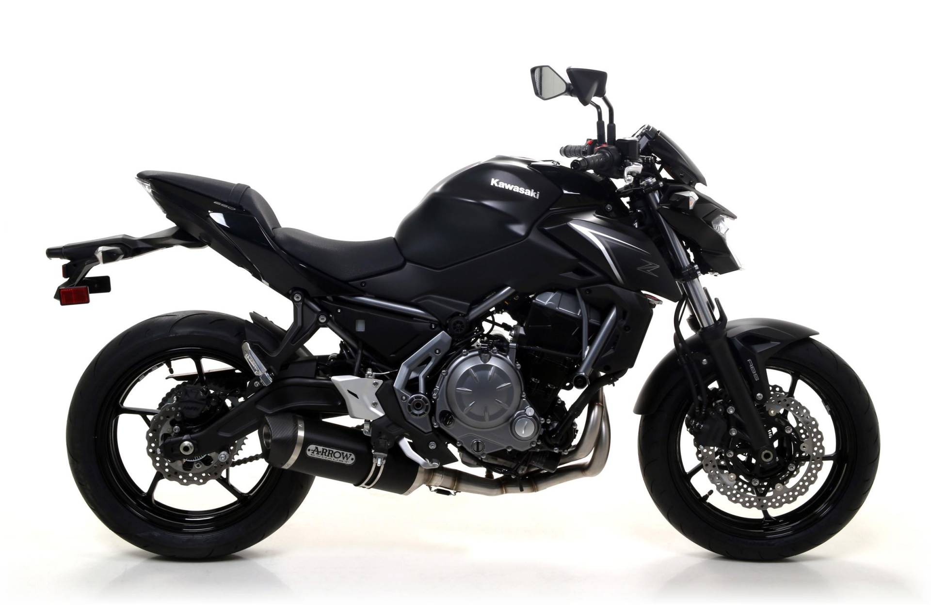 Sport Auspuff Komplettanlage Arrow Race-Tech BLACK Kawasaki Z 650 Bj.2017-2020 EURO4 +Kat +ABE Sport Auspuff Komplettanlage Arrow Race-Tech BLACK Kawasaki Z 650 Bj.2017-2020 EURO4 +Kat +ABE von Arrow