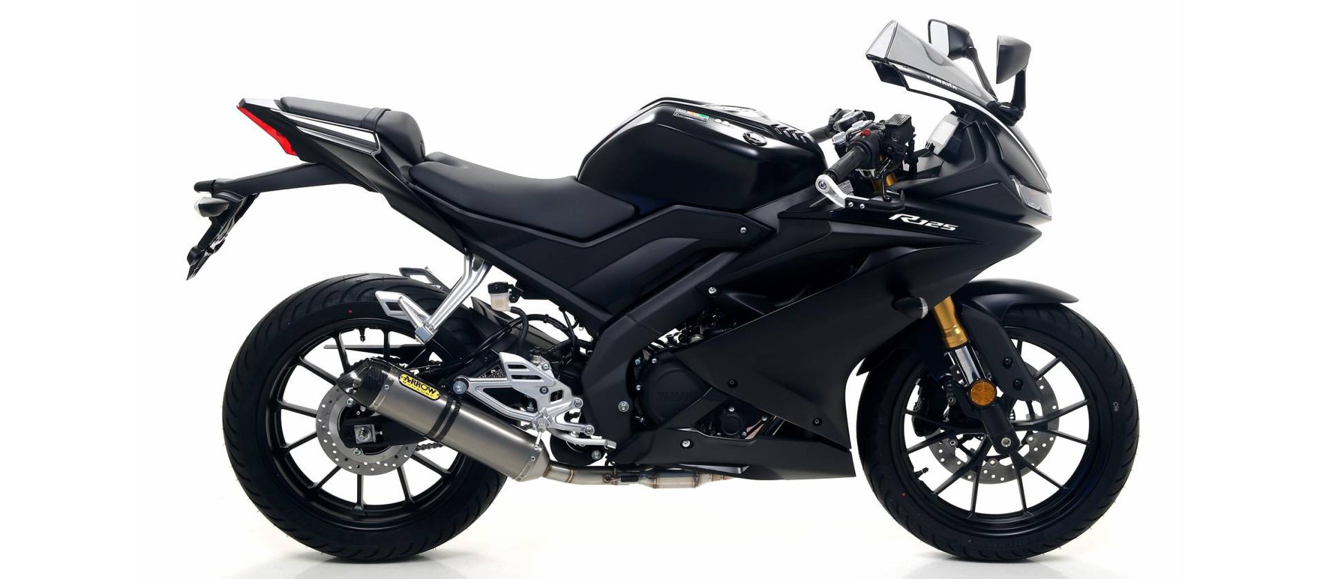 Sport Auspuff Komplettanlage Arrow Thunder Alu Yamaha YZF-R 125 Bj.2019-2020 +Kat/eintragungsfrei Sport Auspuff Komplettanlage Arrow Thunder Alu Yamaha YZF-R 125 Bj.2019-2020 +Kat/eintragungsfrei von Arrow