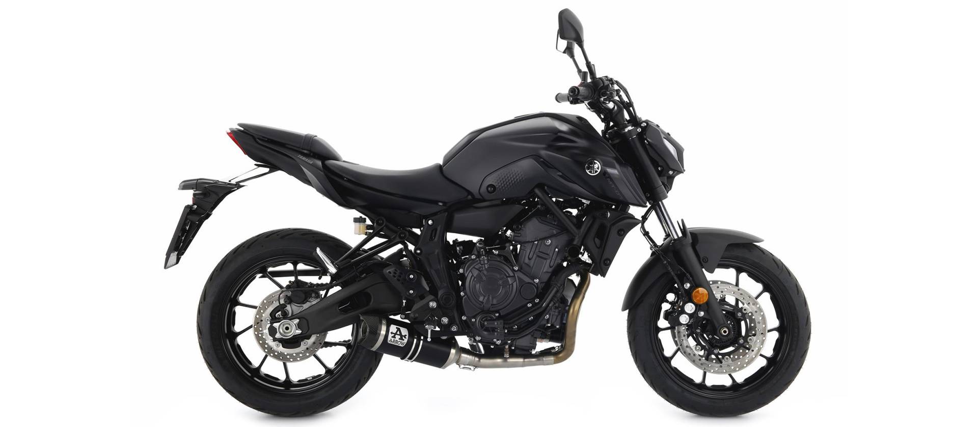 Sport Auspuff Komplettanlage Arrow Thunder BLACK Yamaha MT-07 Bj.2021-2024 RM33/RM46 EURO5 /Kat+ABE Sport Auspuff Komplettanlage Arrow Thunder BLACK Yamaha MT-07 Bj.2021-2024 RM33/RM46 EURO5 /Kat+ABE von Arrow