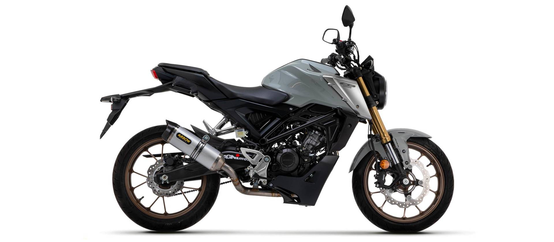 Sport Auspuff Komplettanlage Arrow Thunder Honda CB 125 R Bj.2021-2024 JC91 EURO-5 eintragungsfrei Sport Auspuff Komplettanlage Arrow Thunder Honda CB 125 R Bj.2021-2024 JC91 EURO-5 eintragungsfrei von Arrow