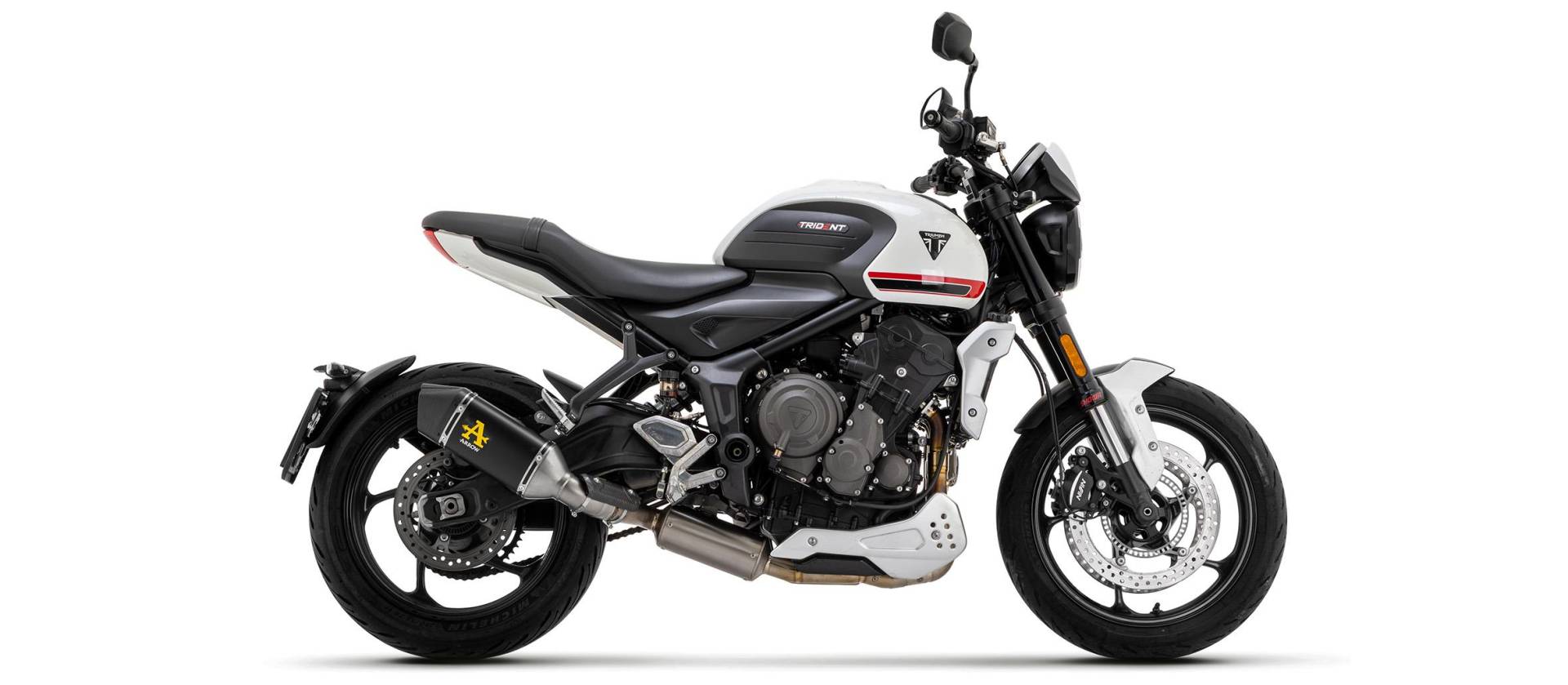 Sport Auspuff Komplettanlage Arrow Veloce BLACK Triumph Trident 660 Bj.2021-2024 EURO5 / +Kat +ABE Sport Auspuff Komplettanlage Arrow Veloce BLACK Triumph Trident 660 Bj.2021-2024 EURO5 / +Kat +ABE von Arrow