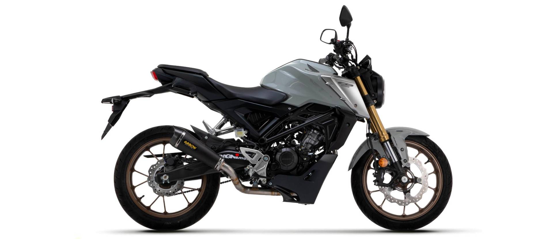 Sport Auspuff Komplettanlage Arrow X-Kone BLACK Honda CB 125 R Bj.2021-2024 JC91 EURO-5 / ABE Sport Auspuff Komplettanlage Arrow X-Kone BLACK Honda CB 125 R Bj.2021-2024 JC91 EURO-5 / ABE von Arrow