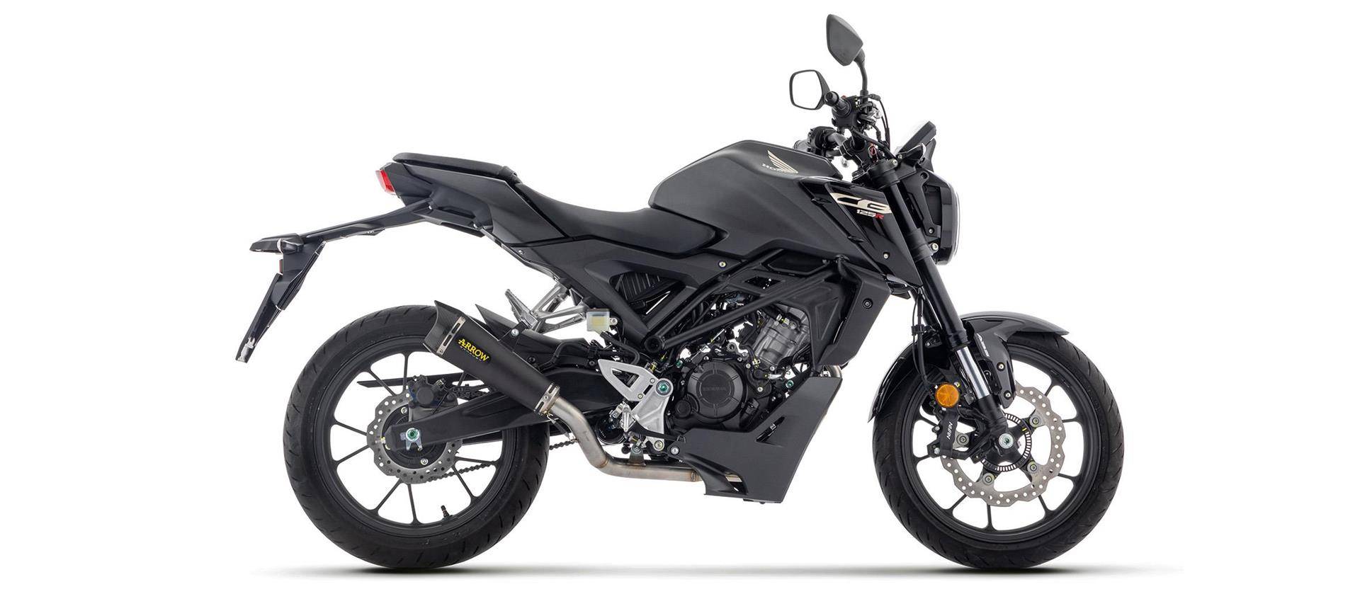 Sport Auspuff Komplettanlage Arrow X-Kone BLACK Honda CB 125 R Bj.2024-2025 JC95 EURO5+ /KAT + ABE Sport Auspuff Komplettanlage Arrow X-Kone BLACK Honda CB 125 R Bj.2024-2025 JC95 EURO5+ /KAT + ABE von Arrow
